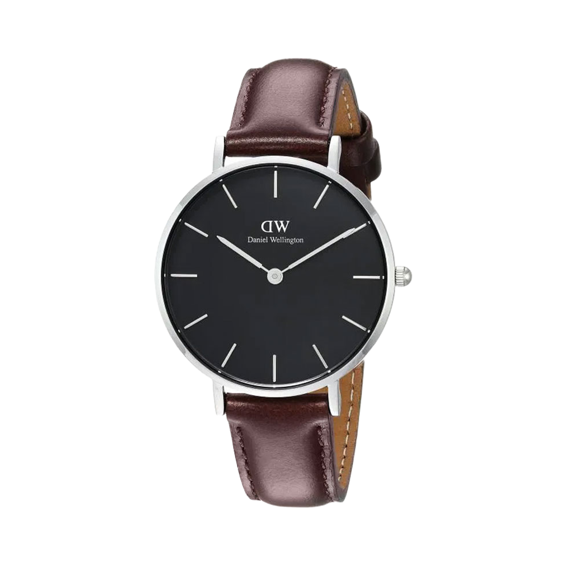 00100177 [25% 쿠폰] (W) Daniel Wellington Petite Bristol Quartz 32mm Leather Black Brown