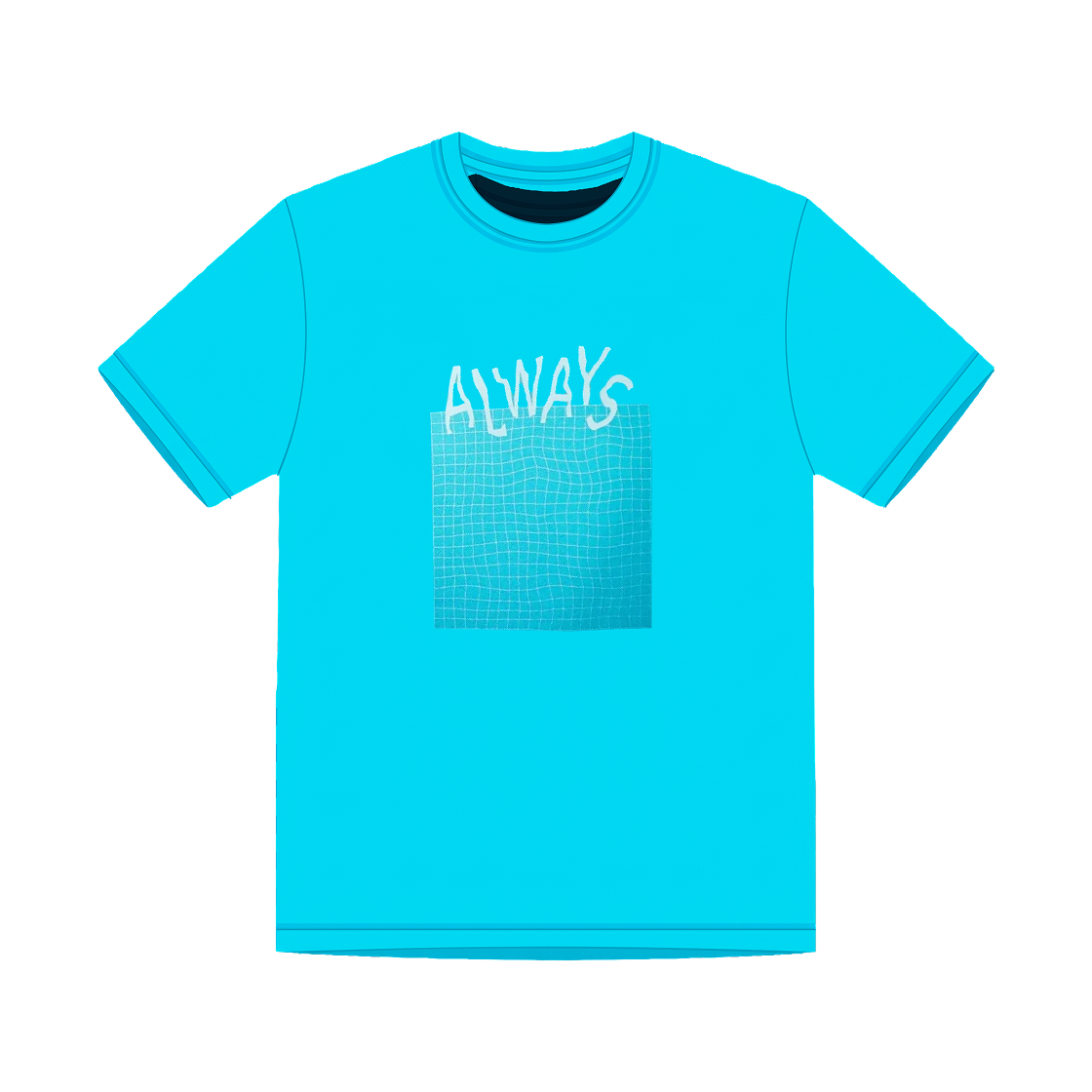 아이앱 스튜디오 올웨이즈 티셔츠 스카이 블루(IAB Studio Always T-Shirt Sky Blue) - 1
