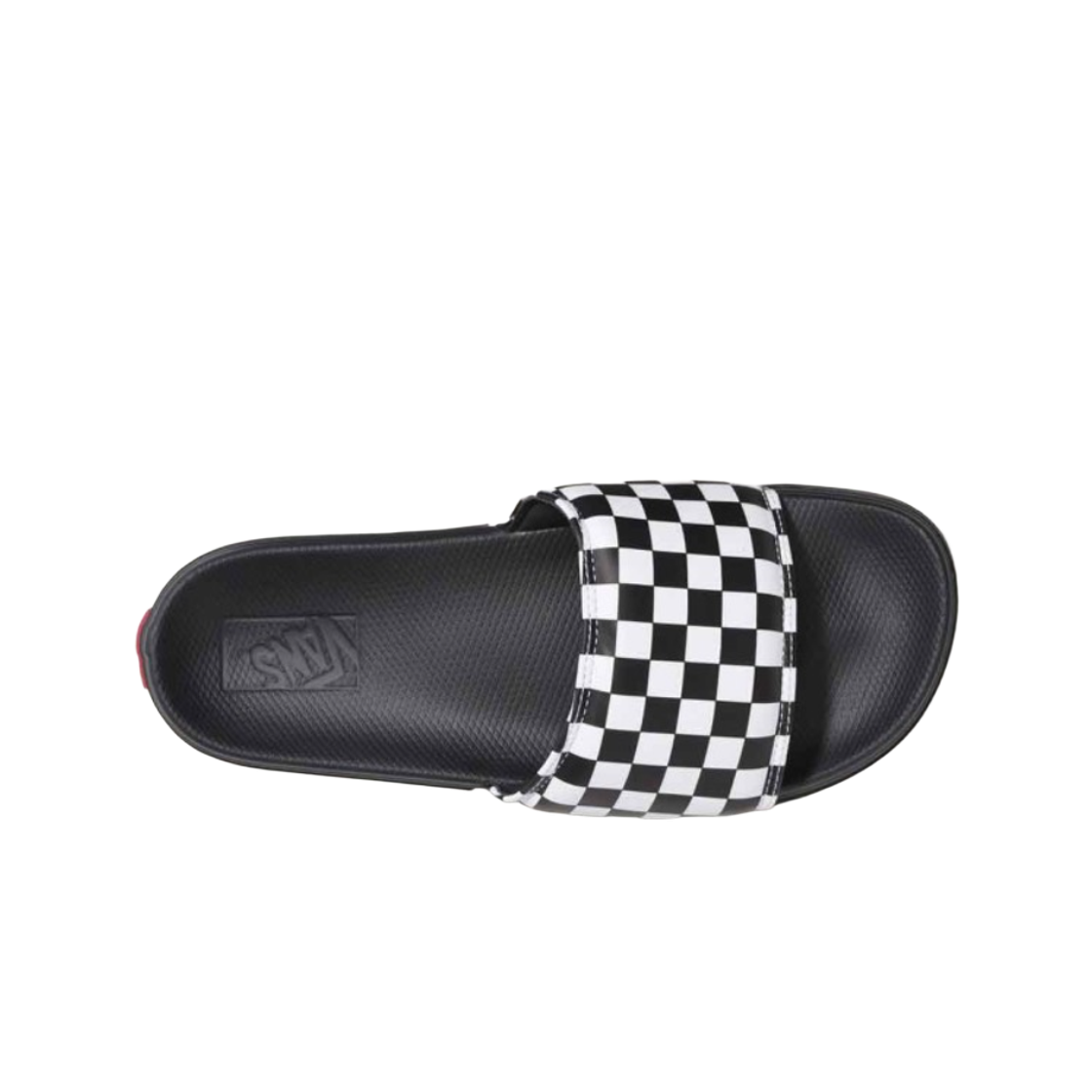 반스 라 코스타 슬라이드온 체커보드 트루 화이트(Vans La Costa Slide-On Checkerboard Black True White) - 2
