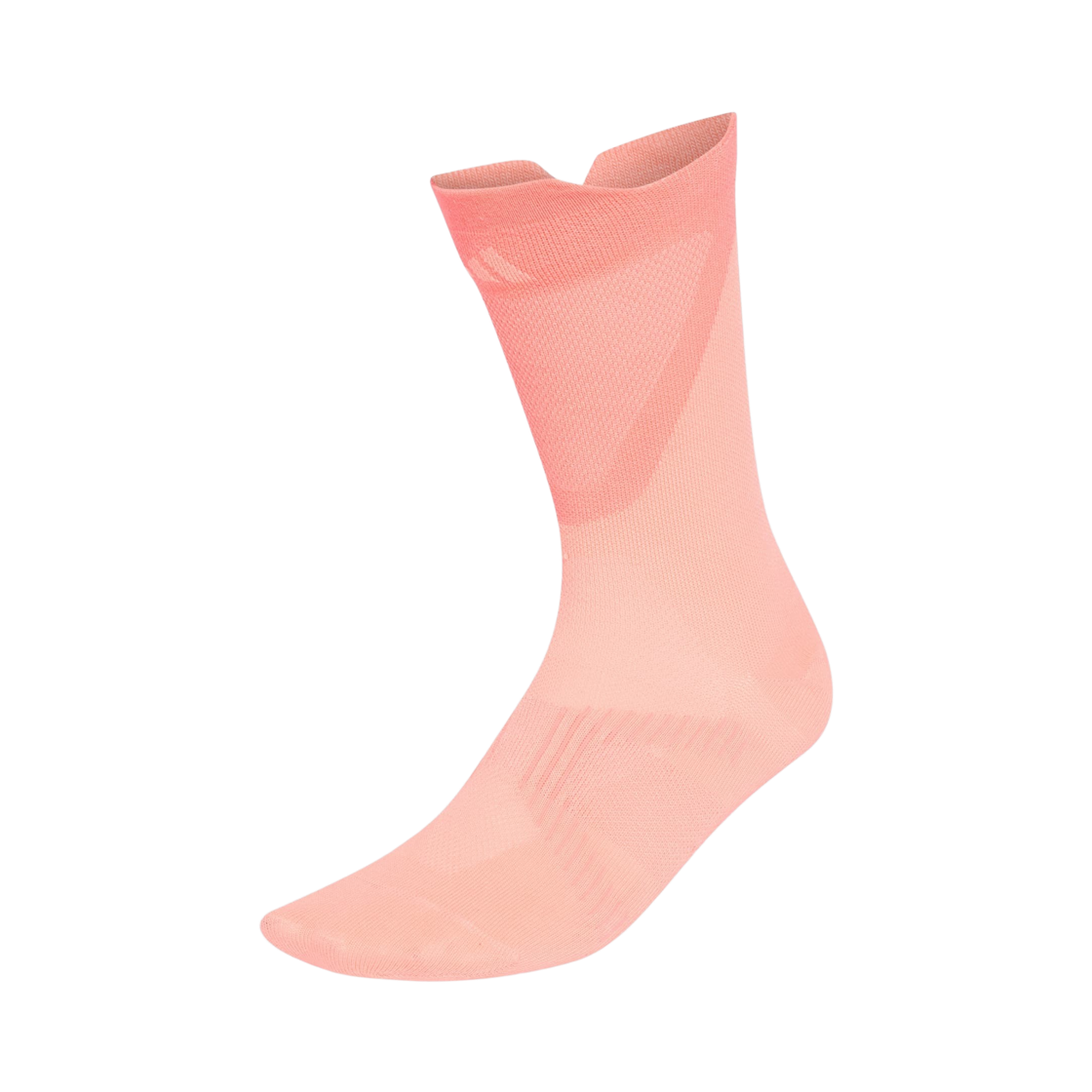 KV2944 Adidas Running Light Crew Socks Frozen Turbo Acid Red