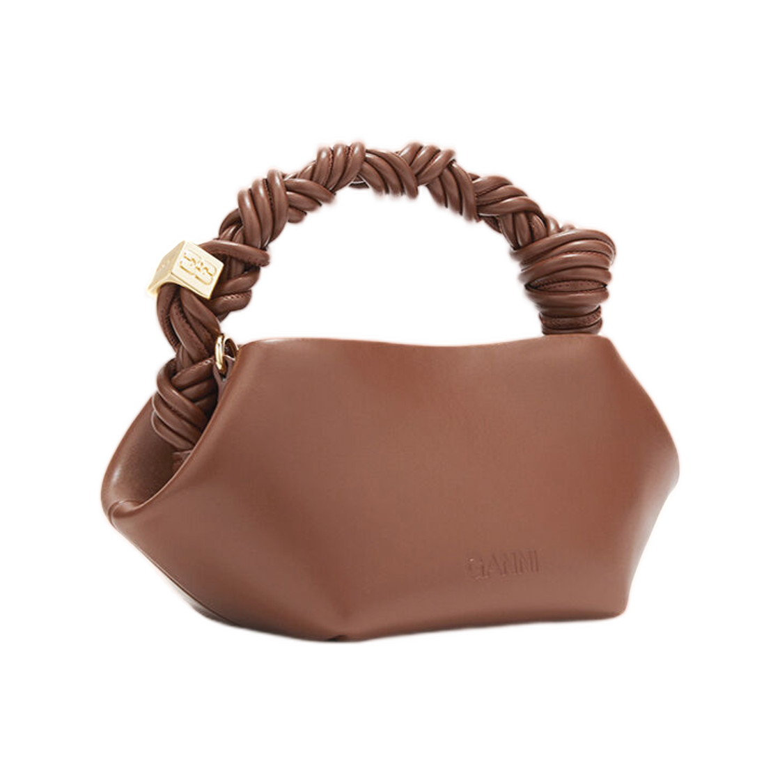 가니 미니 보우 백 브라운 소렐 홀스(Ganni Mini Bou Bag in Brown Sorrel Horse) - 2