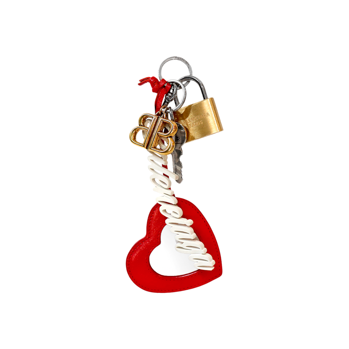ITAA2JB5JJSN Balenciaga Paloma Keyring Bag Charm C-B62790