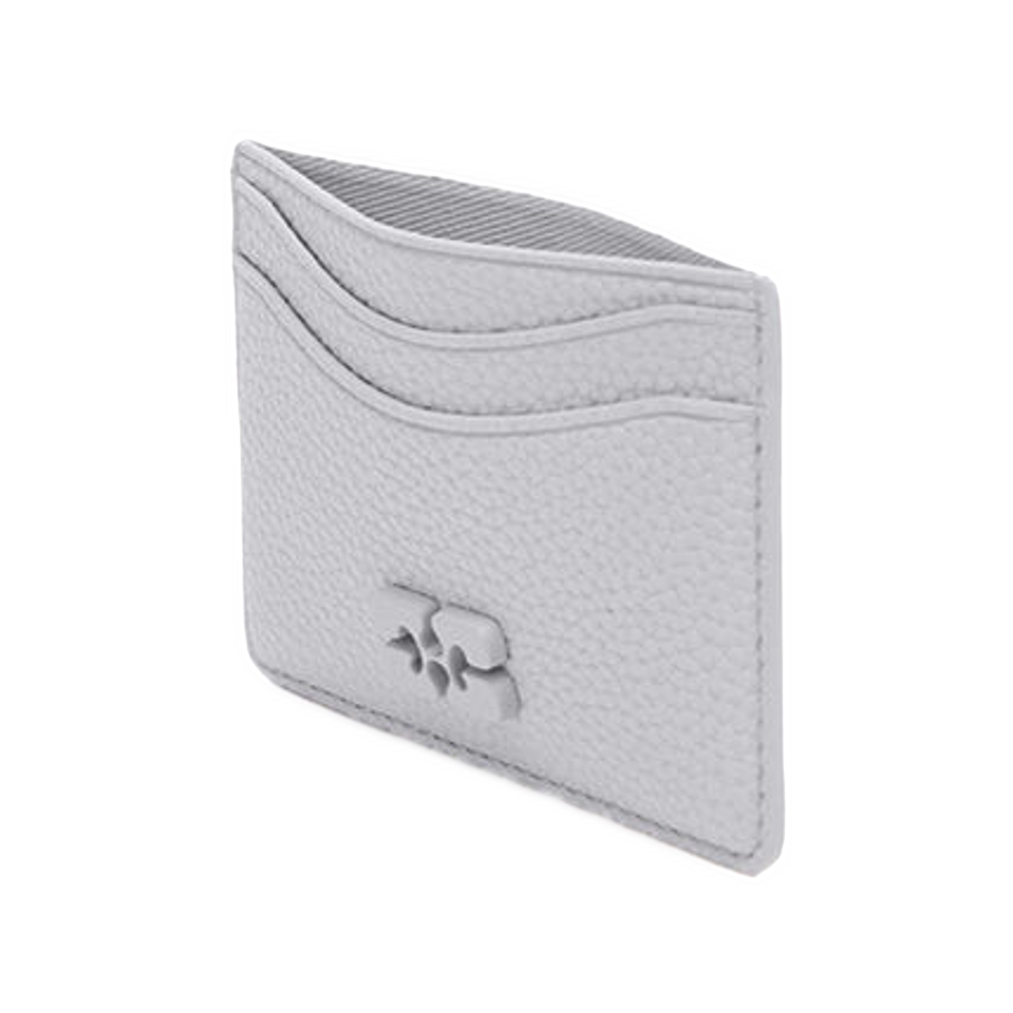 가니 보우 카드 홀더 그레인드 그레이 콰이엇 그레이(Ganni Bou Card Holder in Grained Grey Quiet Gray) - 3