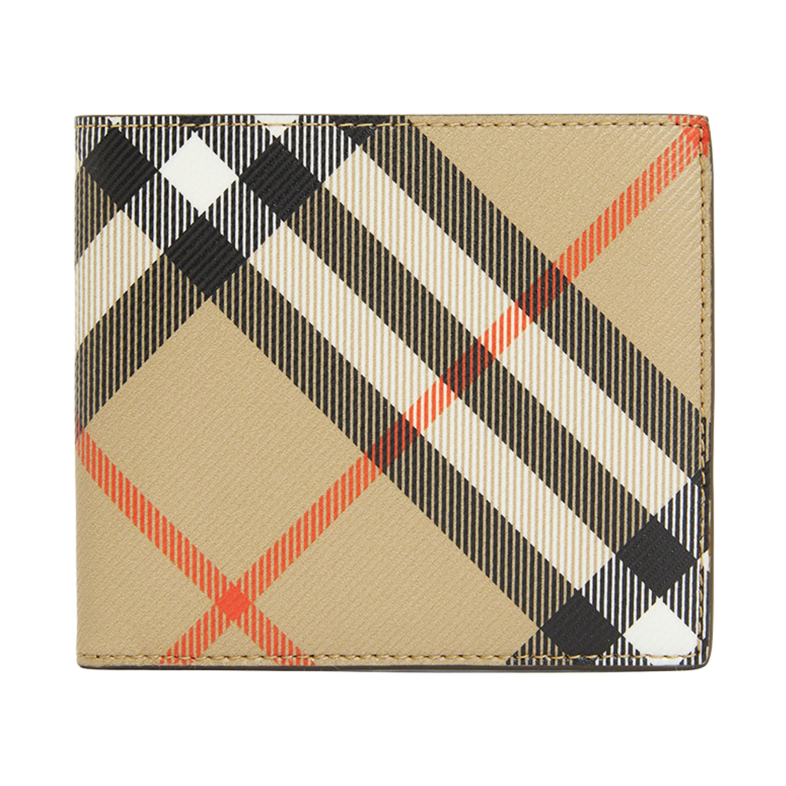 [25% 쿠폰] 버버리 체크 반지갑 샌드([25% 쿠폰] Burberry Check Bifold Wallet Sand) - 2