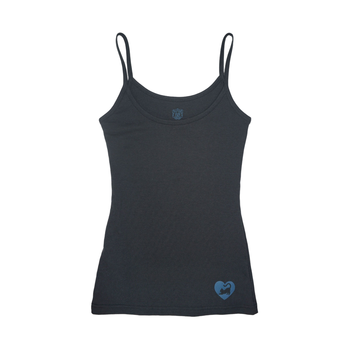 SC26S277CH Sculptor Sweet Kitty Tank Top Charcoal