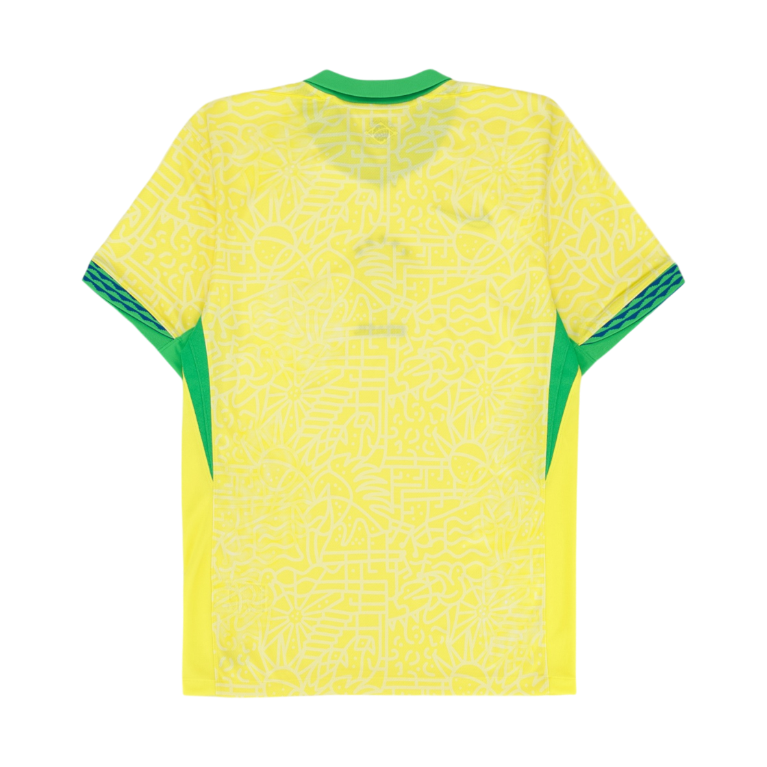 나이키 브라질 2024/25 드라이핏 스타디움 홈 저지 다이나믹 옐로우 (논 마킹 버전)(Nike Brazil 2024/25 Dri-Fit Stadium Home Jersey Dynamic Yellow (Non Marking Ver.)) - 2