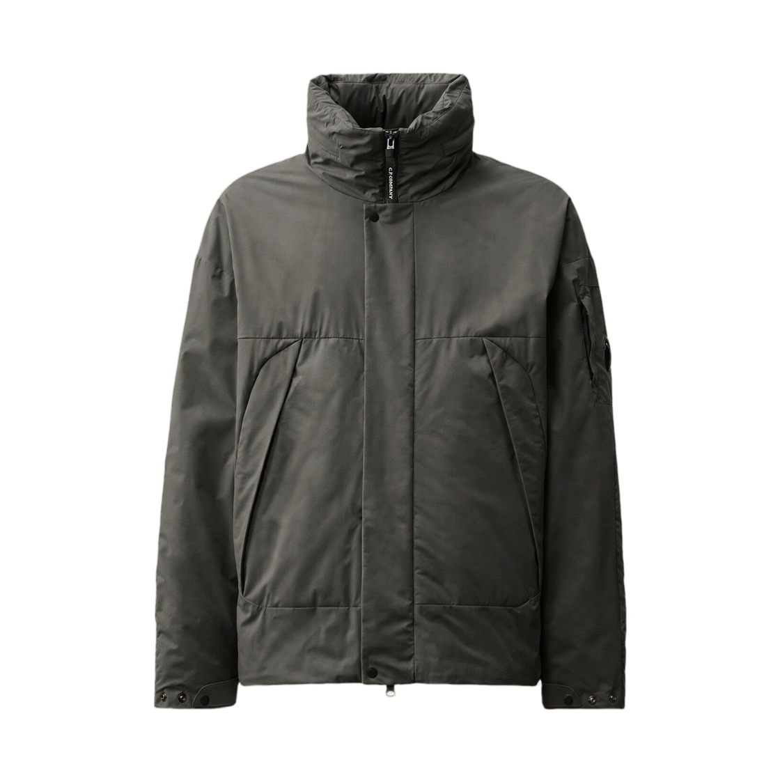 21CMOW007A110264A985 C.P. Company Pro-Tek Primaloft Silver Lens Jacket Raven Grey - 26FW