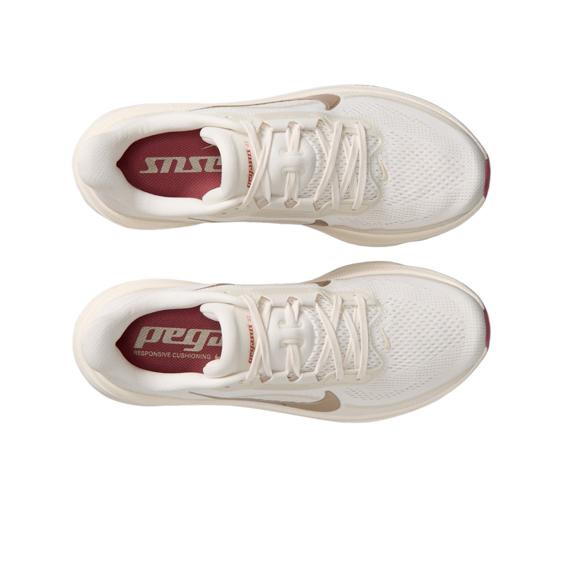 (W) 나이키 에어 줌 페가수스 42 팬텀 초크((W) Nike Air Zoom Pegasus 42 Phantom Chalk) - 2