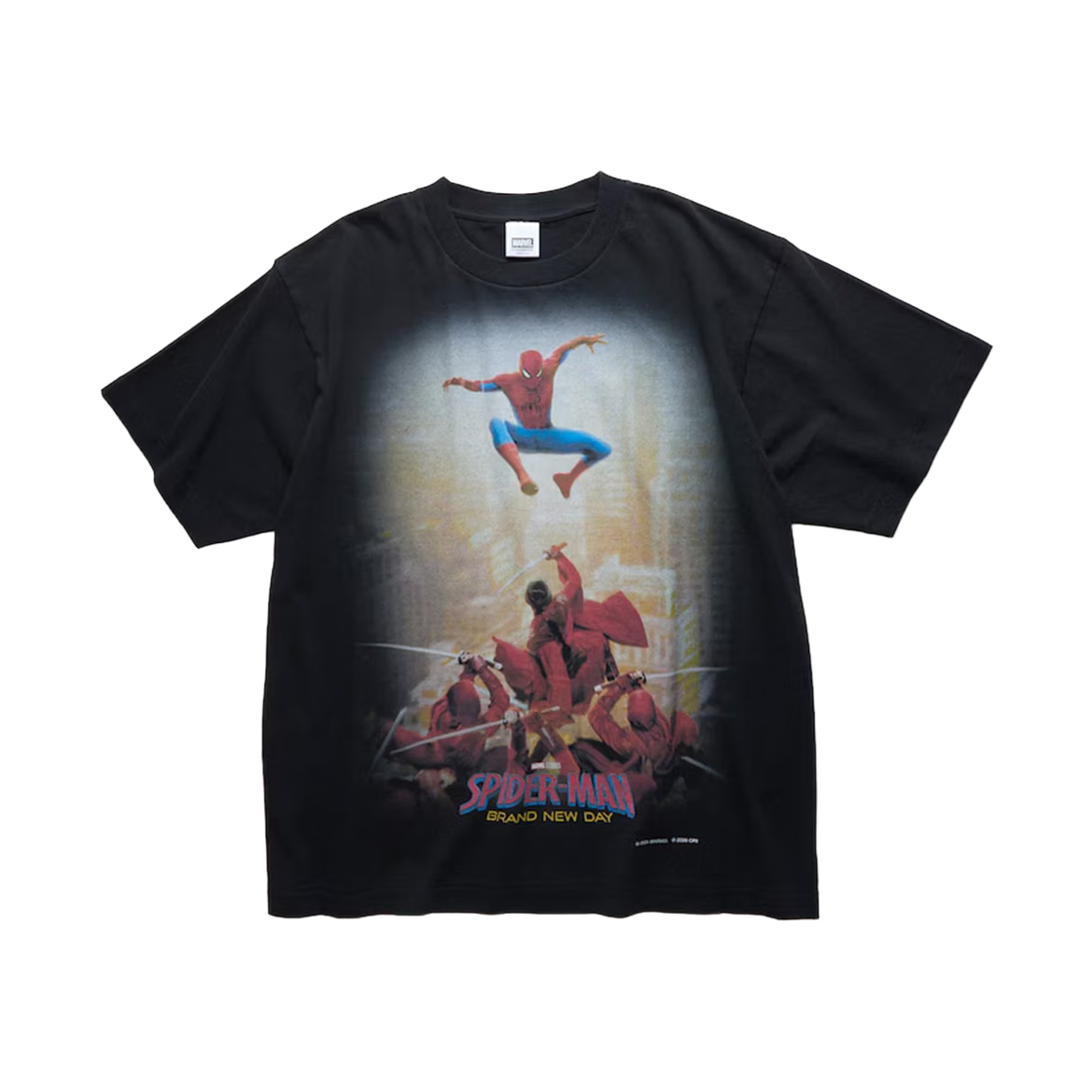 프릭스 스토어 x 스파이더맨 브랜드 뉴 데이 KV 2 티셔츠 블랙(Freak's Store x Spider-Man Brand New Day KV 2 T-Shirt Black) - 1