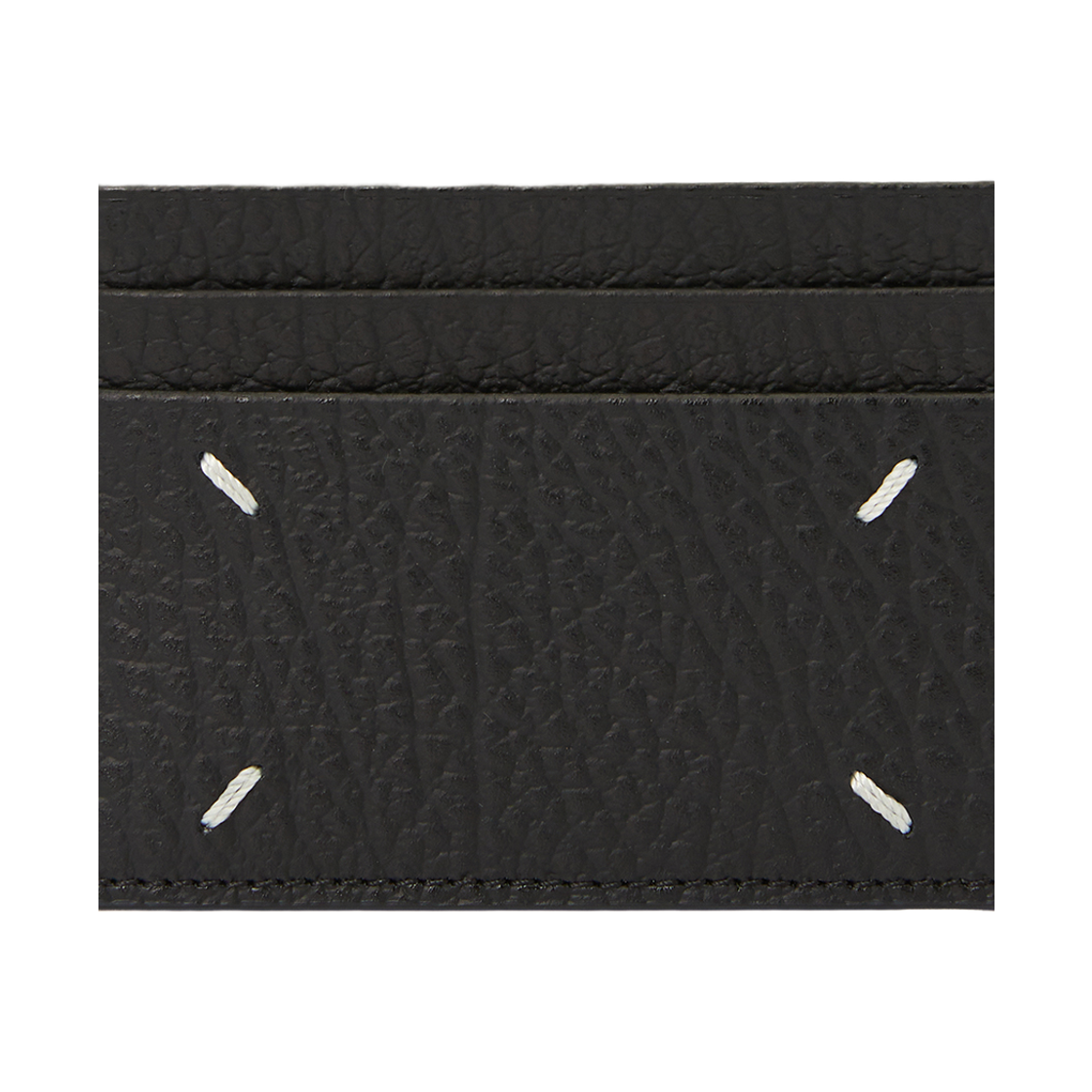 [25% 쿠폰] 메종 마르지엘라 스티치 카드 홀더 블랙([25% 쿠폰] Maison Margiela Stitch Card Holder Black) - 6