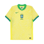 Nike Brazil 2024/25 Dri-Fit Stadium Home Jersey Dynamic Yellow (Non Marking Ver.)