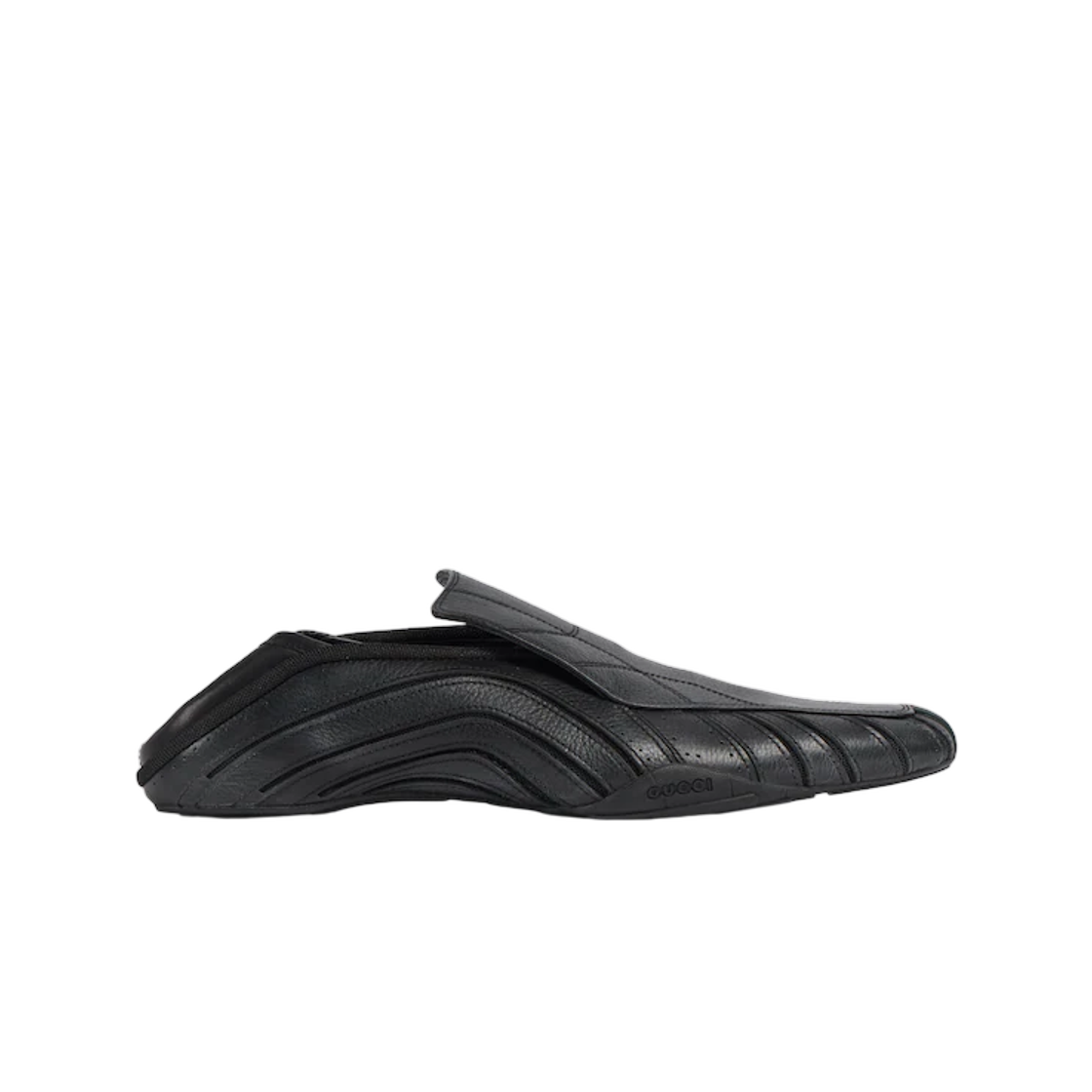 A005V1-AAG70-1069 Gucci Miami Sneakers Black