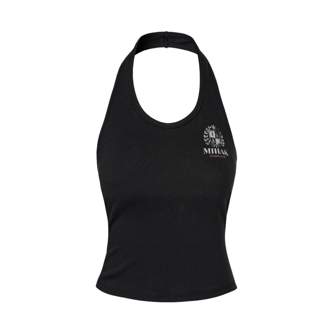 26SMWS-2300BK MIHAK Ivy League Halter Neck Sleeveless Black