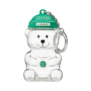 Starbucks Bearista Miniature Keyring Green