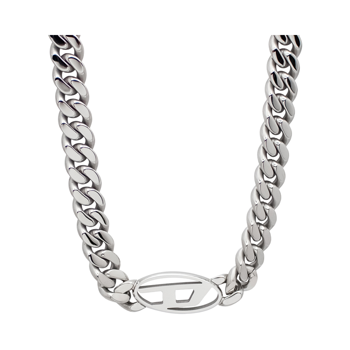 DX1433040 [25% 쿠폰] Diesel Dx1433040 Stainless Steel Choker Necklace Silver