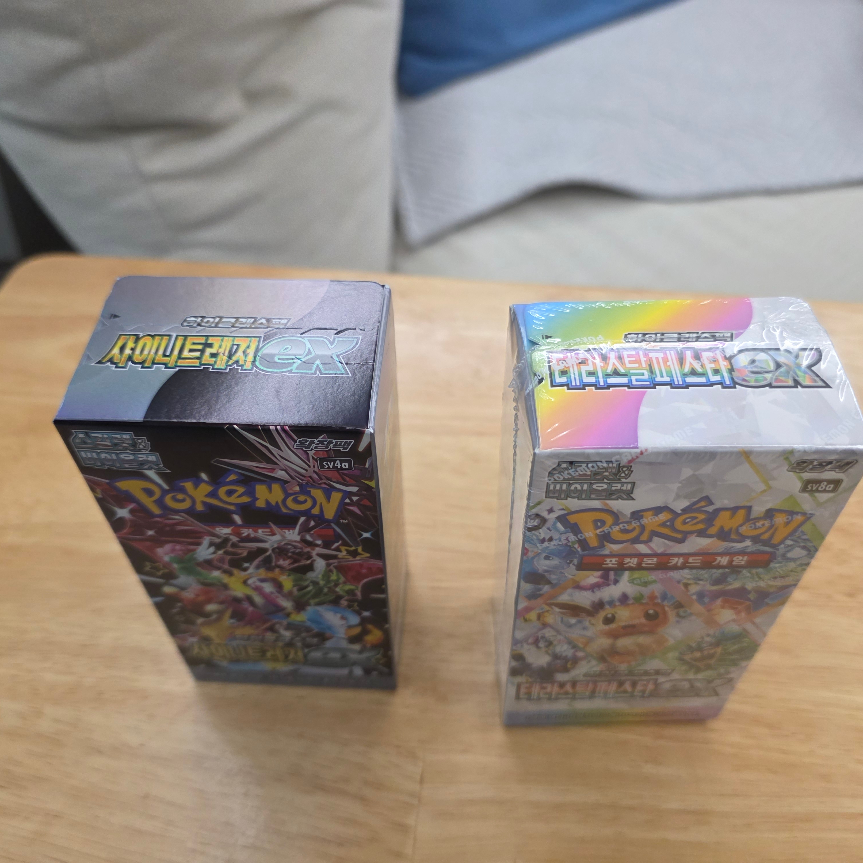 Pokemon TCG Scarlet & Violet High Class Pack Shiny Treasure ex Box (Pack of 10/Korean Ver.) 착용 스타일