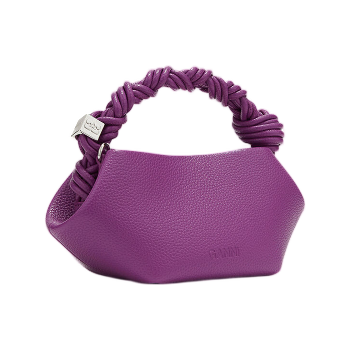 가니 미니 보우 백 퍼플 스파클링 그레이프(Ganni Mini Bou Bag in Purple Sparkling Grape) - 2