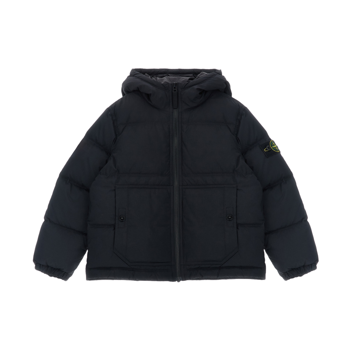 L2S1641000-05S0483-V0029 (Kids) Stone Island 4100005 Badge Down Jacket Black - 26FW