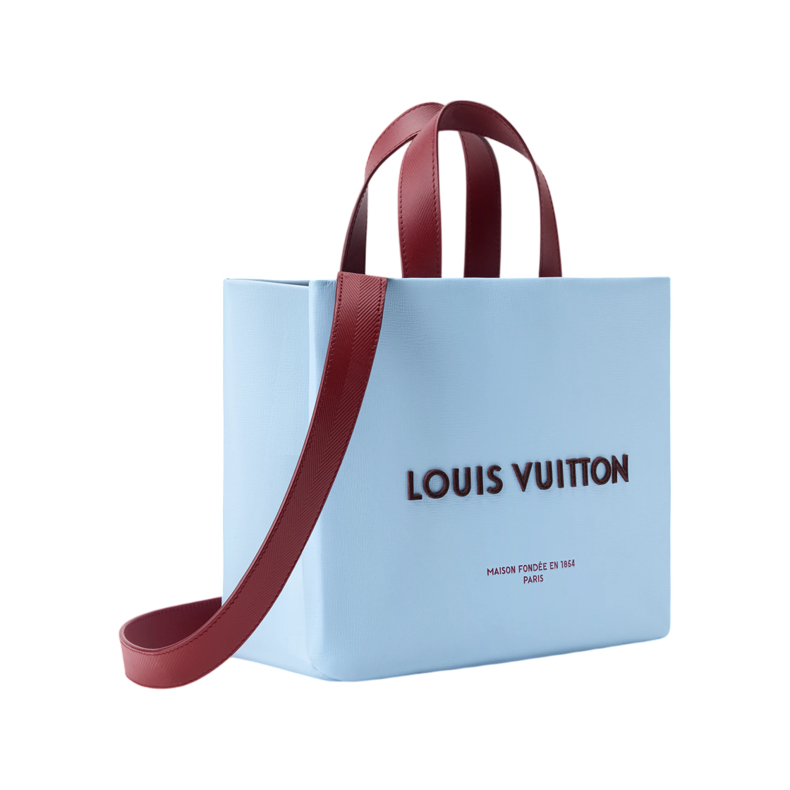 루이비통 미니 쇼퍼 토트 프로스트 블루(Louis Vuitton Mini Shopper Tote Frost Blue) - 2
