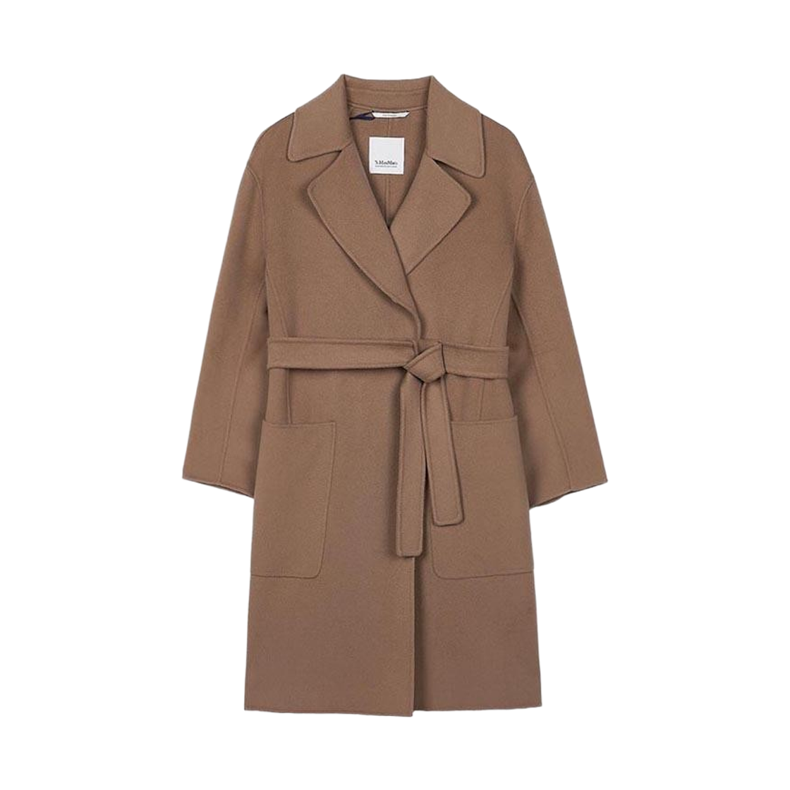 (W) S 막스마라 벨로 버진 울 코트 카멜((W) S Max Mara Velo Virgin Wool Coat Camel)