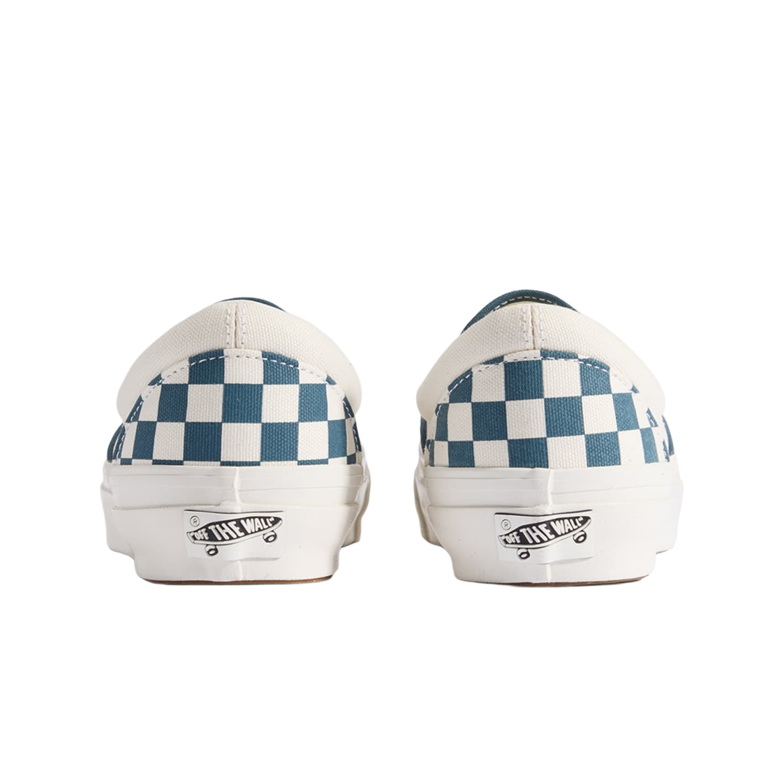 반스 프리미엄 클래식 슬립온 98 체커보드 스카이 블루(Vans Premium Classic Slip On 98 Checkerboard Sky Blue) - 2