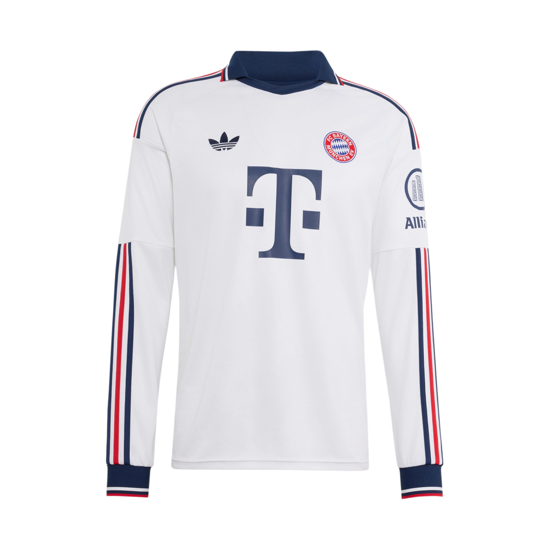 KH1327 Adidas FC Bayern Munchen 2026/27 Away Jersey Long Sleeve White - KR Sizing (Non Marking Ver.)