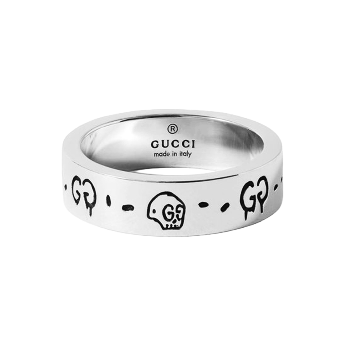 YBC477339001 [25% 쿠폰] Gucci Ghost Ring Silver