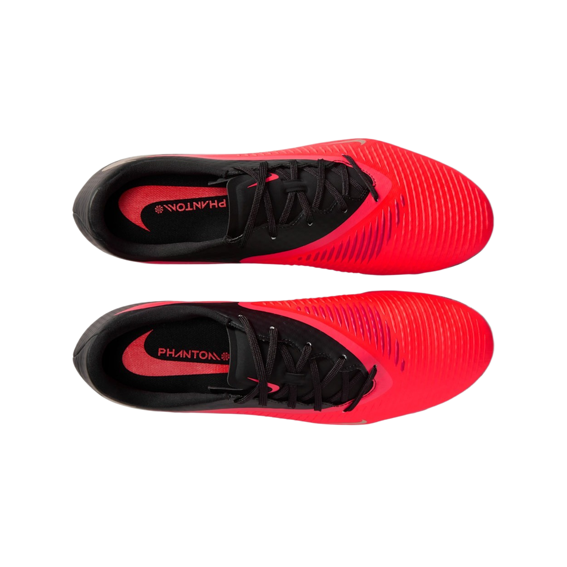 나이키 팬텀 6 로우 아카데미 FG/MG 브라이트 크림슨 블랙(Nike Phantom 6 Low Academy FG/MG Bright Crimson Black) - 2