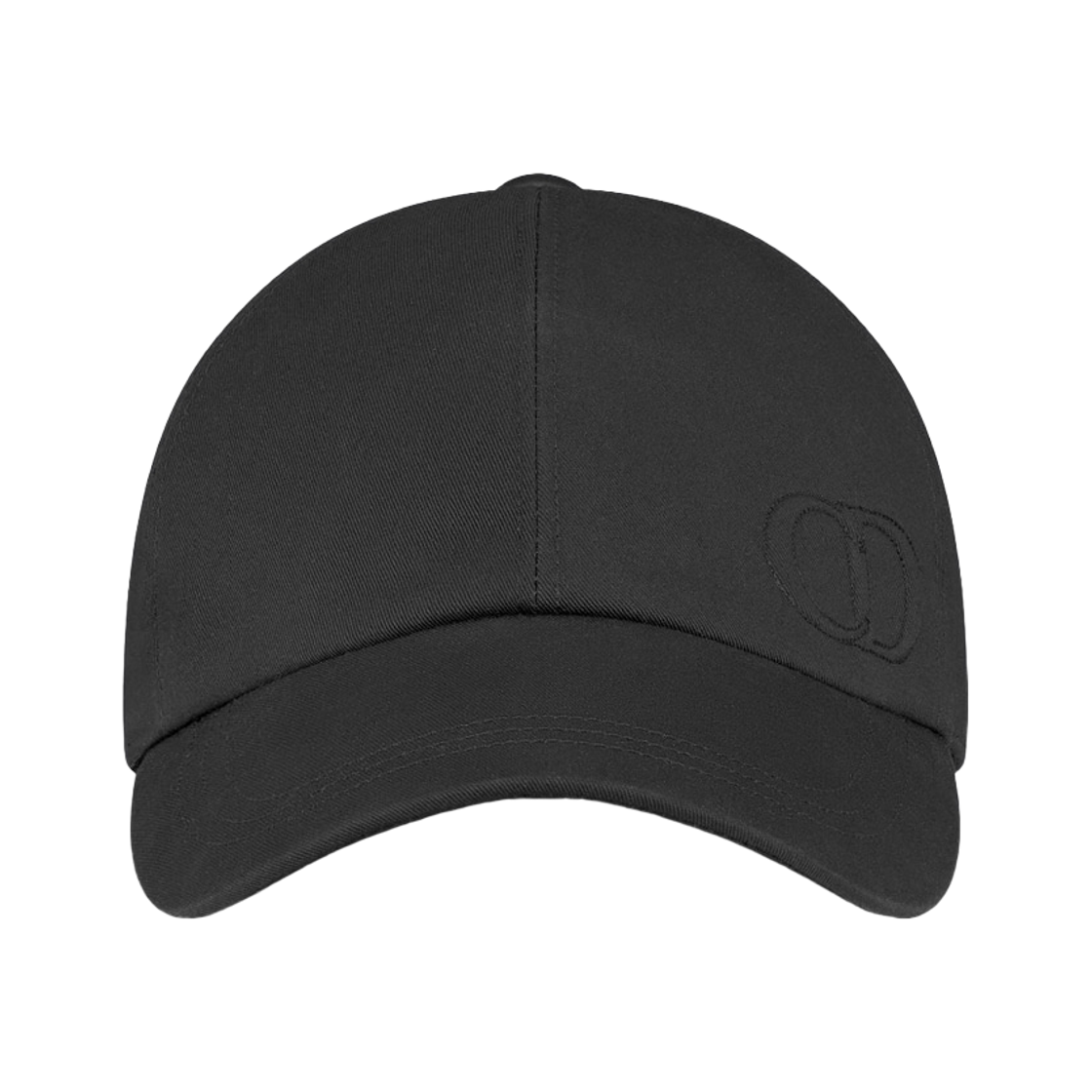 413C914C6472-C989 Dior CD Icon Cotton Gabardine Cap Black