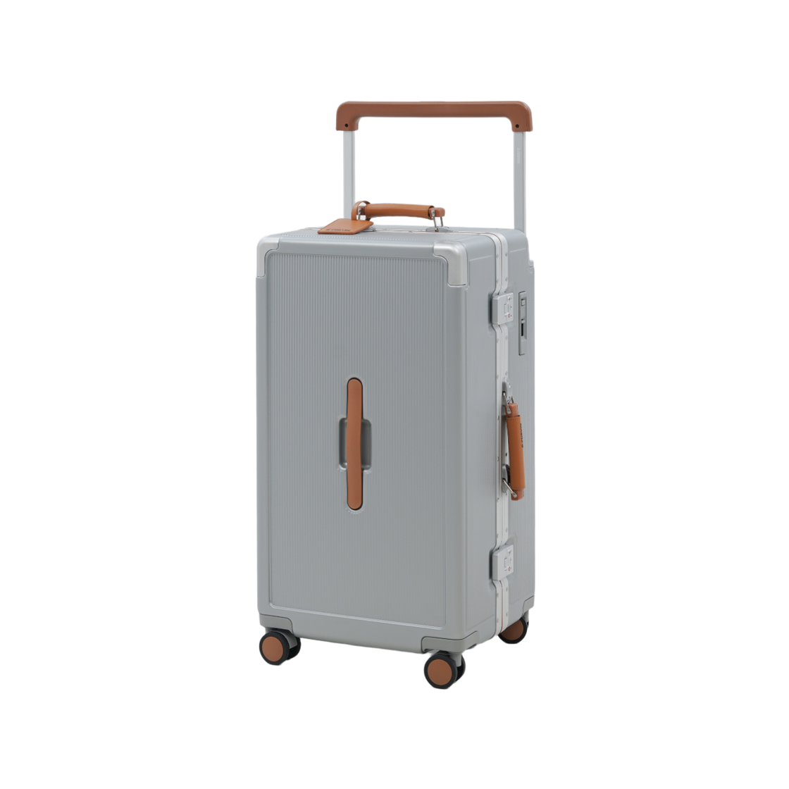 디커빈 엣지 V2 28인치 캐리어 특대형 실버 브라운(D.CURVIN Edge V2 28" Extra Large Check-in Suitcase Silver Brown)