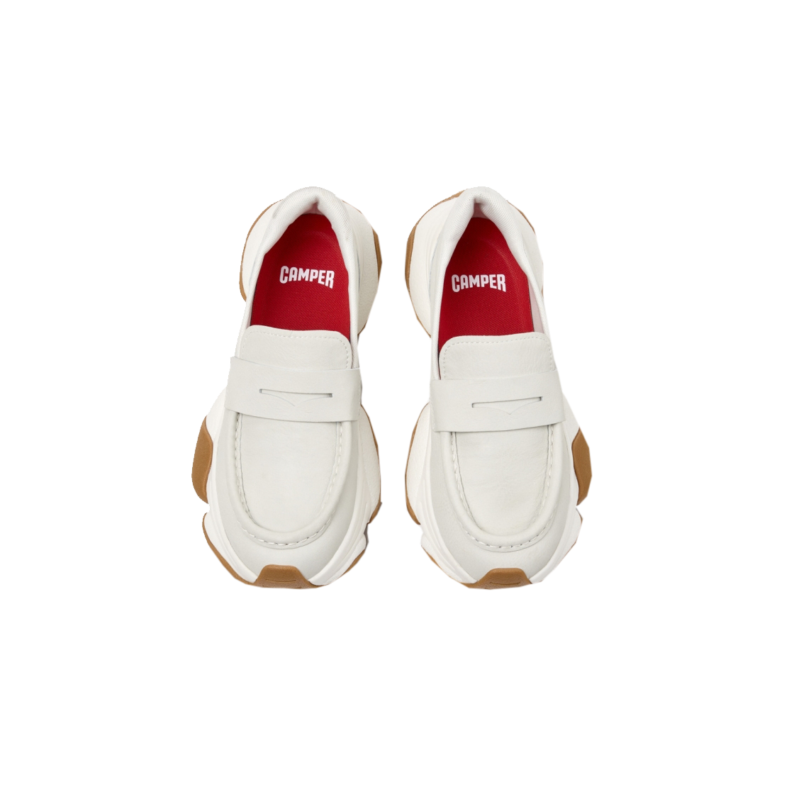 캠퍼 여성 카스트2 스니커즈 아이보리(Camper Woman Karst 2 Sneakers Ivory) - 3