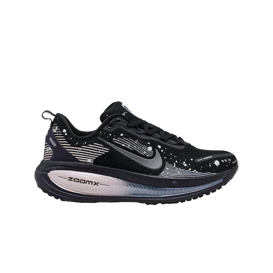 HV1779-001 (W) Nike Vomero 18 SE Black Metallic Dark Grey