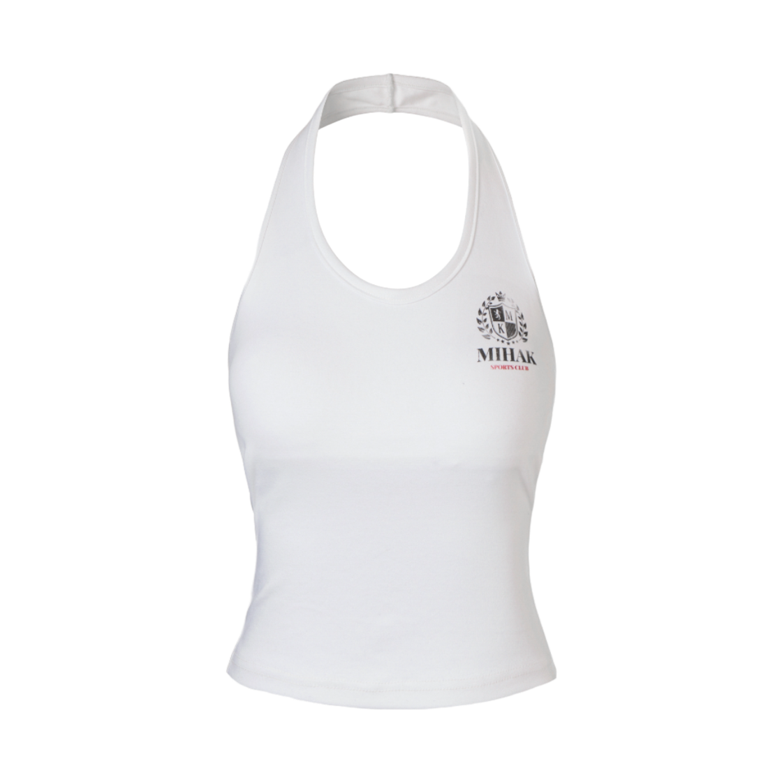 26SMWS-2300WH MIHAK Ivy League Halter Neck Sleeveless White