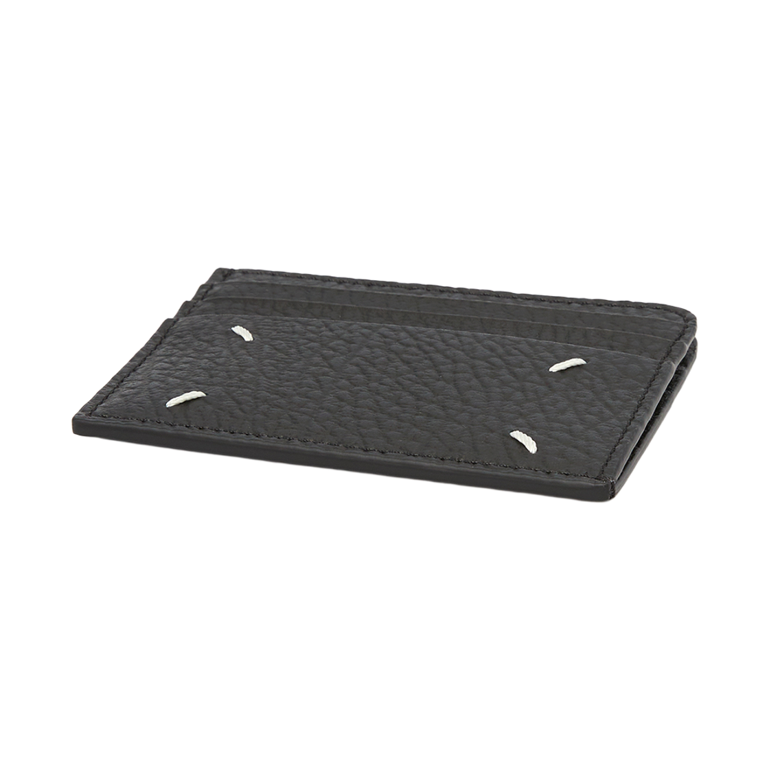 [25% 쿠폰] 메종 마르지엘라 스티치 카드 홀더 블랙([25% 쿠폰] Maison Margiela Stitch Card Holder Black) - 4
