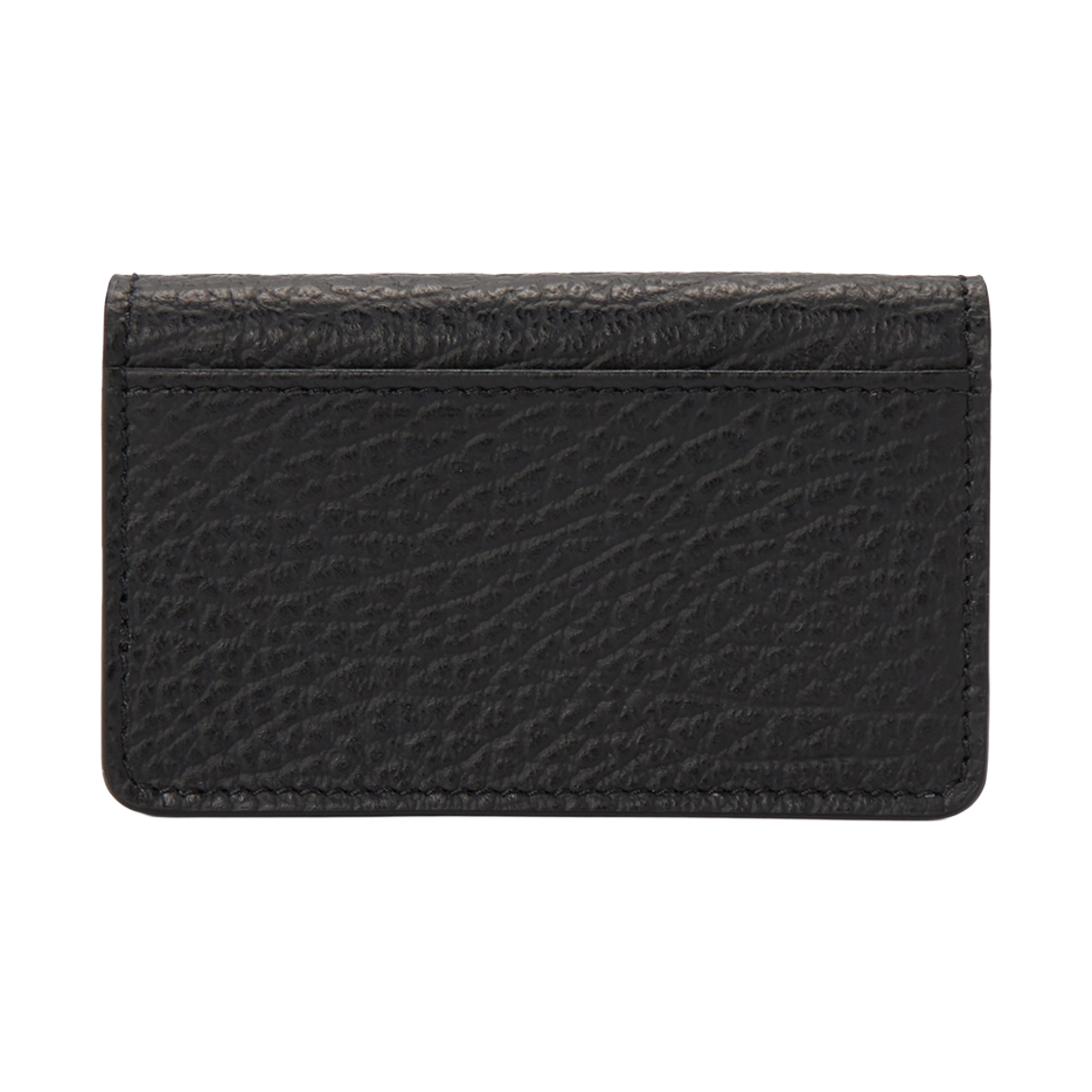 [25% 쿠폰] 메종 마르지엘라 스티치 레더 플랩 카드 홀더 블랙([25% 쿠폰] Maison Margiela Stitch Leather Flap Card Holder Black) - 3