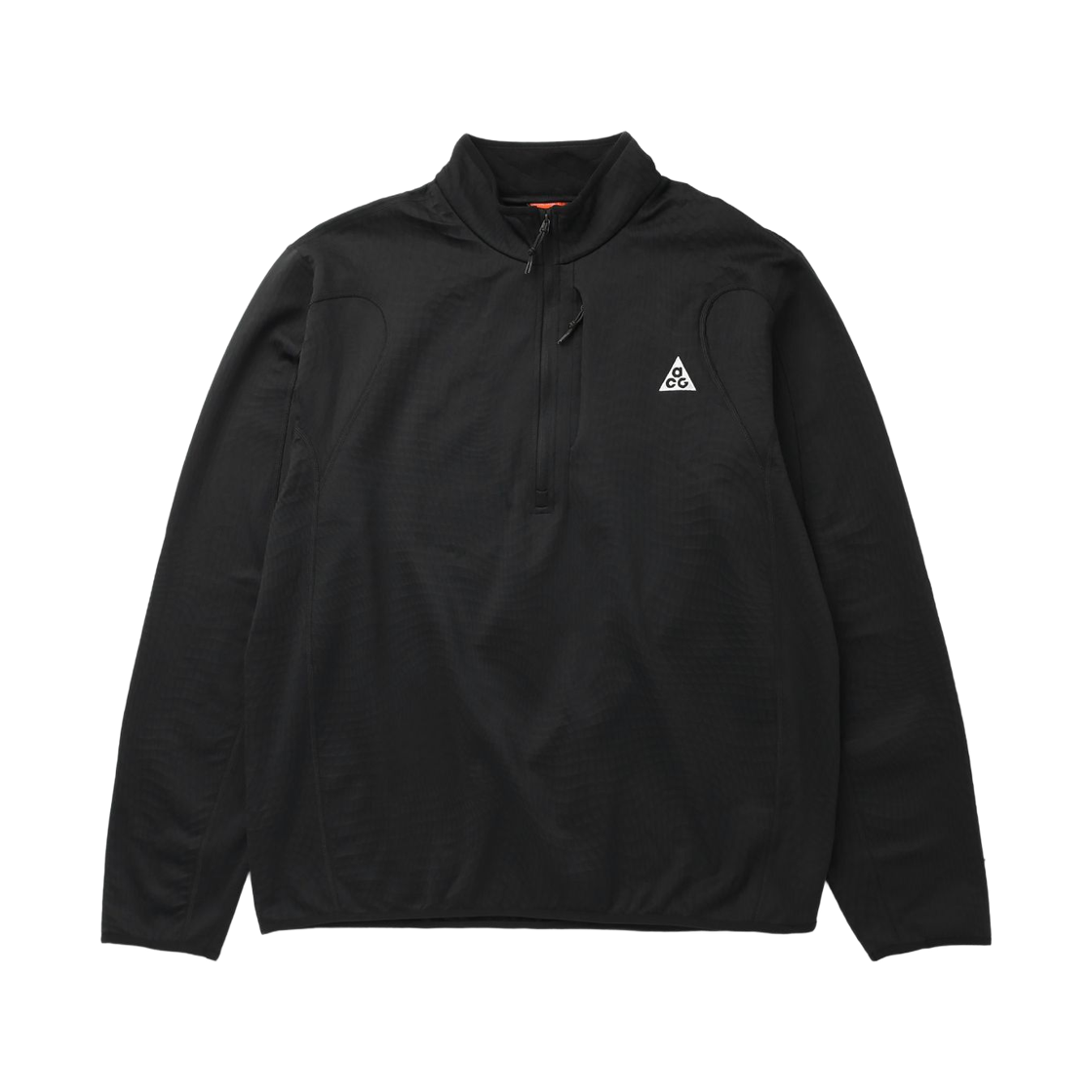 IM4233-010 Nike ACG Wolf Grid Therma-Fit Half Zip Hiking Top Black Summit White - US/EU