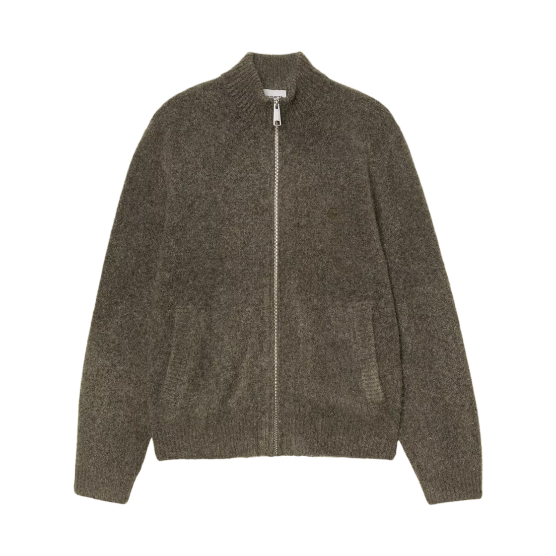 I037033-3ZA-XX Carhartt WIP Curtis Sweater Jacket Tangled Shungite