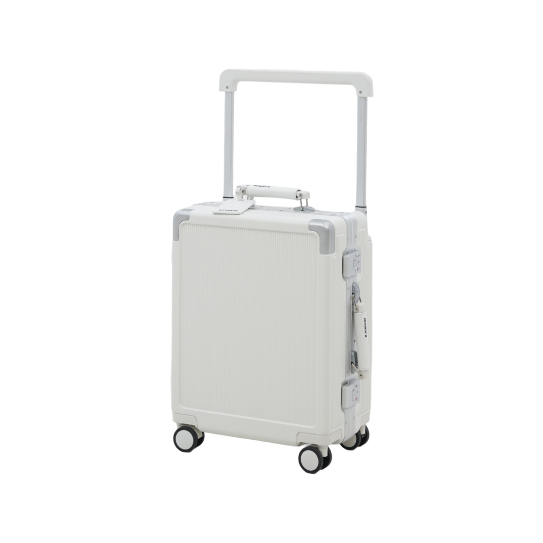 디커빈 엣지 V2 20인치 캐리어 기내용 화이트(D.CURVIN Edge V2 20" Cabin Suitcase White)