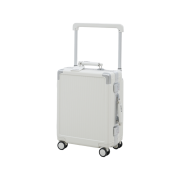D.CURVIN Edge V2 20" Cabin Suitcase White