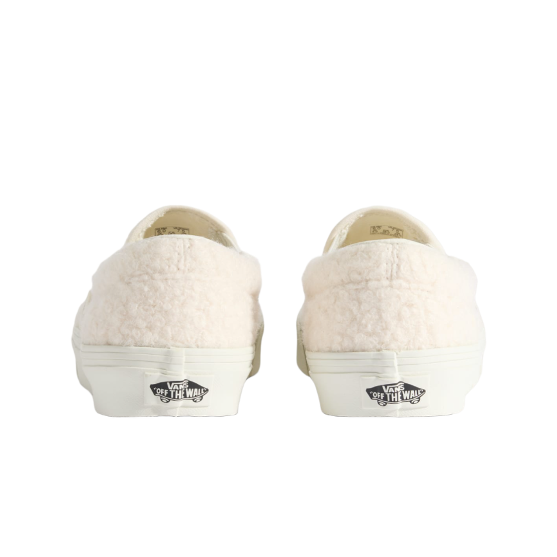 반스 클래식 슬립온 파일 플리스 화이트(Vans Classic Slip-On Pile Fleece White) - 2