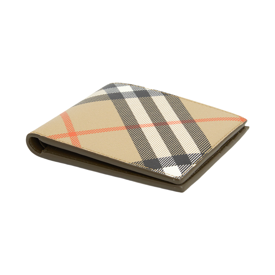 [25% 쿠폰] 버버리 체크 반지갑 샌드([25% 쿠폰] Burberry Check Bifold Wallet Sand) - 4