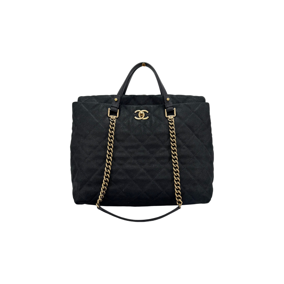 ITLRI5KLN3UW Chanel Caviar Season Shoulder Bag Black