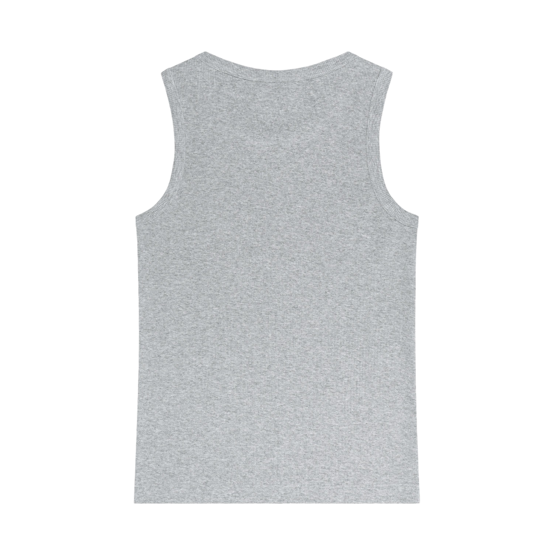 (W) 마리떼 프랑소와 저버 리본 클래식 로고 슬리브리스 헤더 그레이((W) Marithe Francois Girbaud Ribbon Classic Logo Sleeveless Heather Gray) - 2