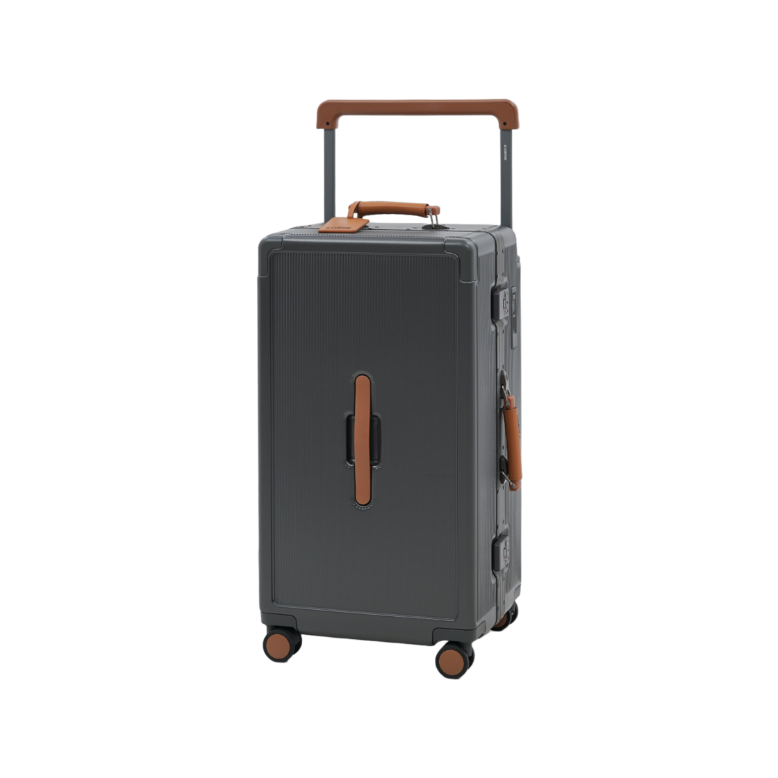 디커빈 엣지 V2 28인치 캐리어 특대형 그레이 브라운(D.CURVIN Edge V2 28" Extra Large Check-in Suitcase Gray Brown)
