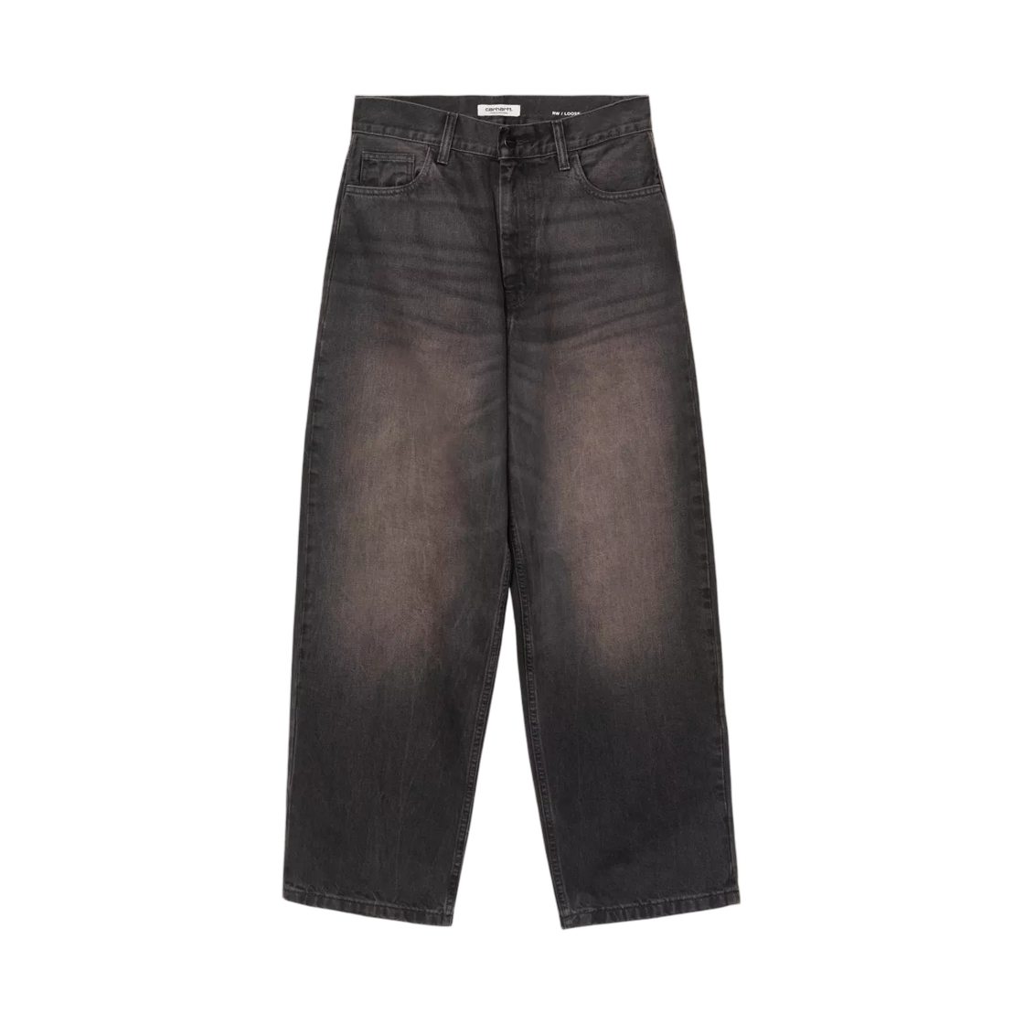 (W) 칼하트 WIP 브랜돈 팬츠 블랙((W) Carhartt WIP Brandon Pant Black) - 2