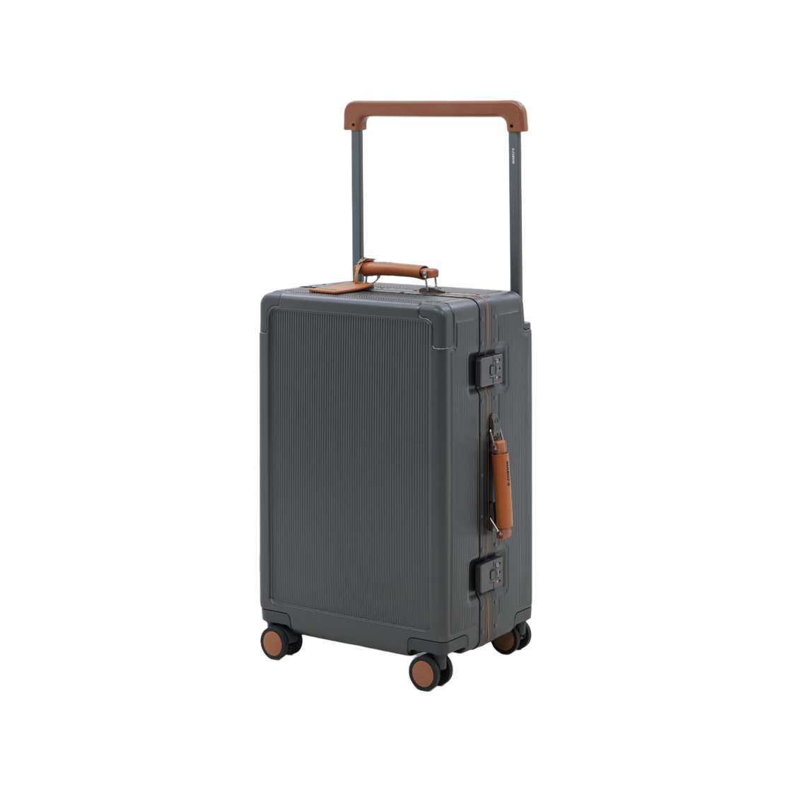 디커빈 엣지 V2 24인치 캐리어 중형 그레이 브라운(D.CURVIN Edge V2 24" Medium Check-in Suitcase Gray Brown) - 1