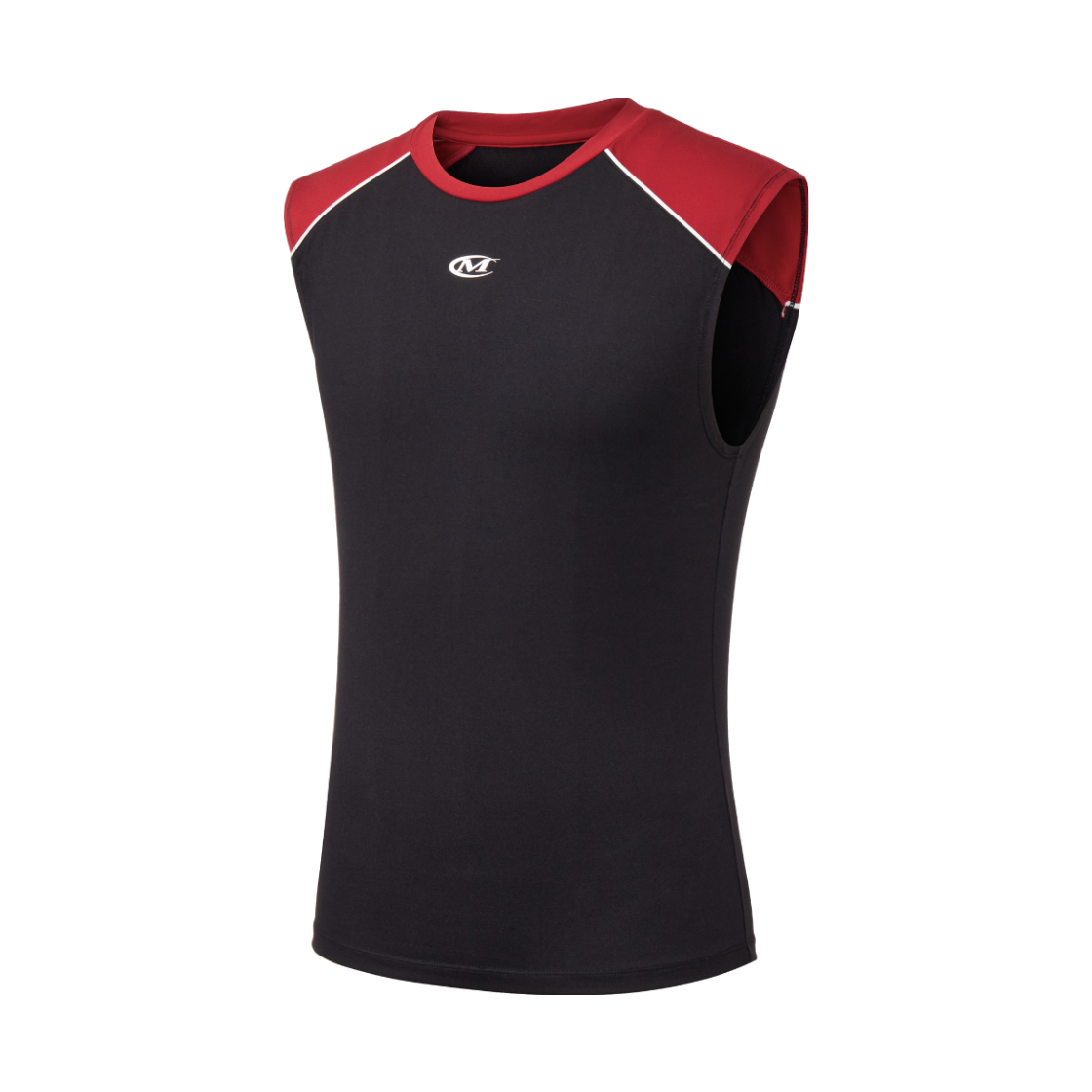 26SMS-1101BK MIHAK Color Block Powerfit Pro Sleeveless Black
