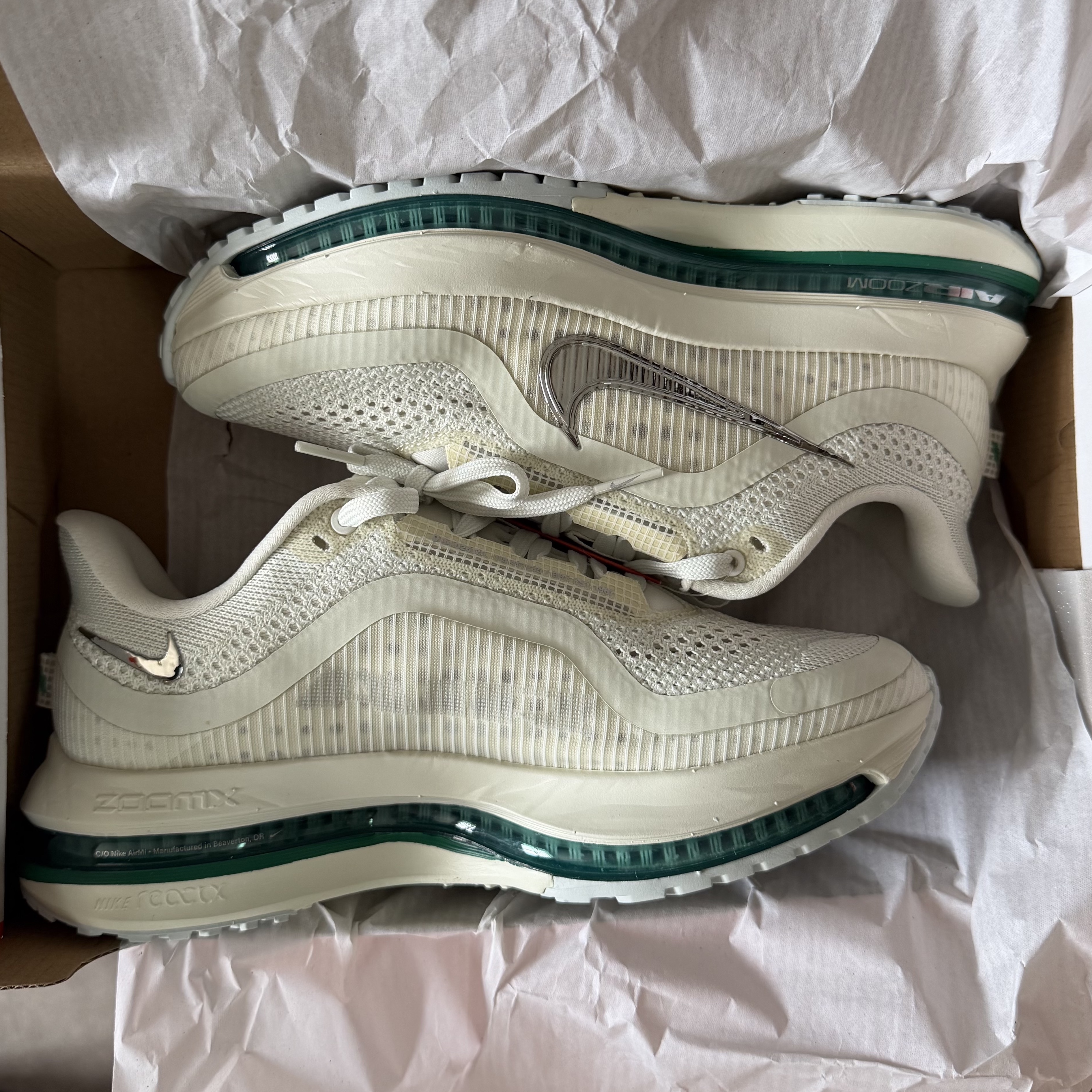 (W) Nike Pegasus Premium Sea Glass Malachite 착용 스타일 - 4