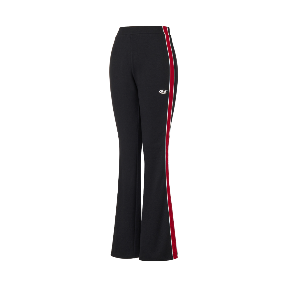 26SMWP-2002BK MIHAK Color Block Bootcut Leggings Pants Black