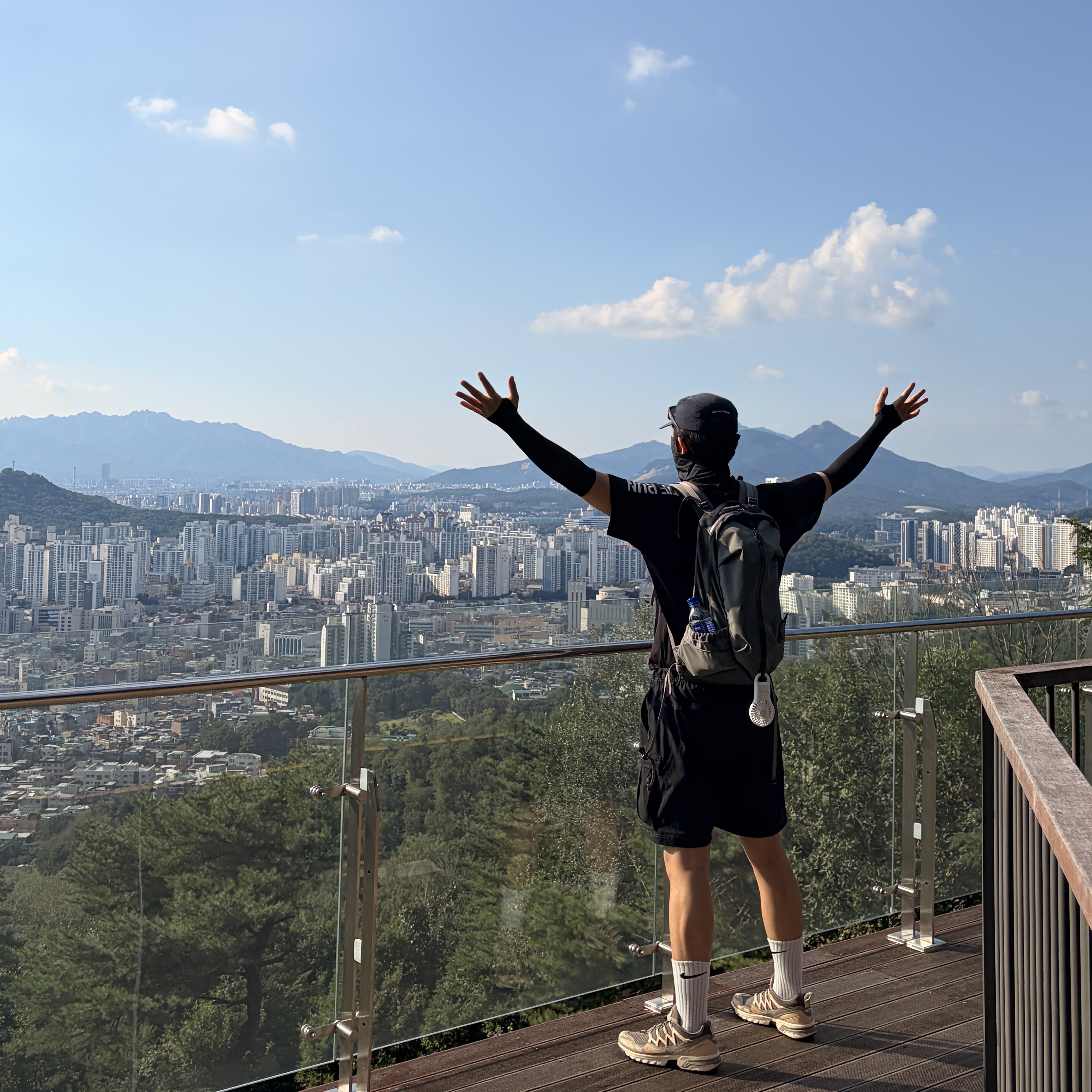 Salomon ACS + OG Falcon Shortbread Hazelnut, Nike ACG Smith Summit Cargo Pants Black Summit White - Asia 착용 스타일 - 2